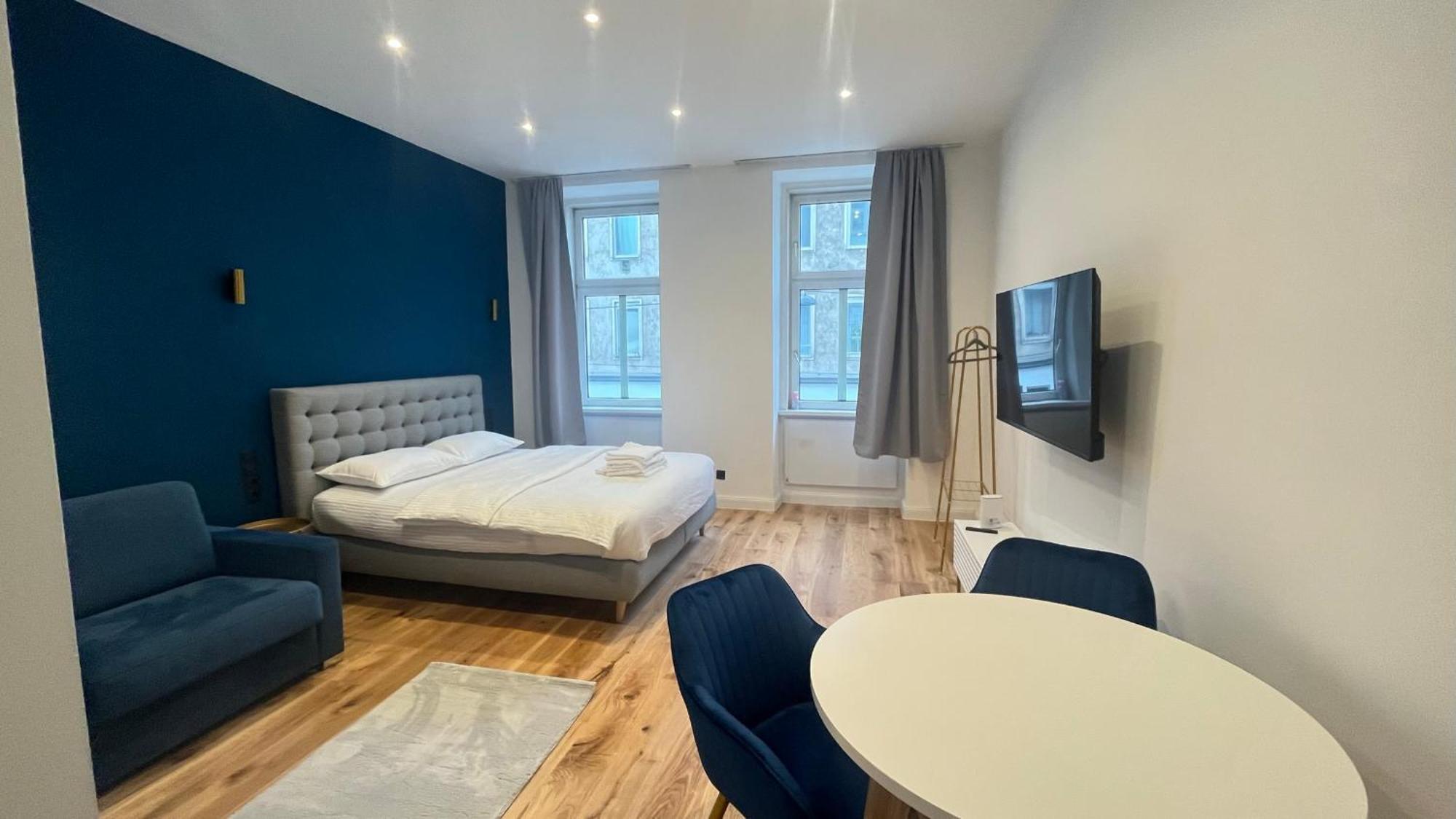 K&k Near Hauptbahnhof - Kingsize Bed Apartament